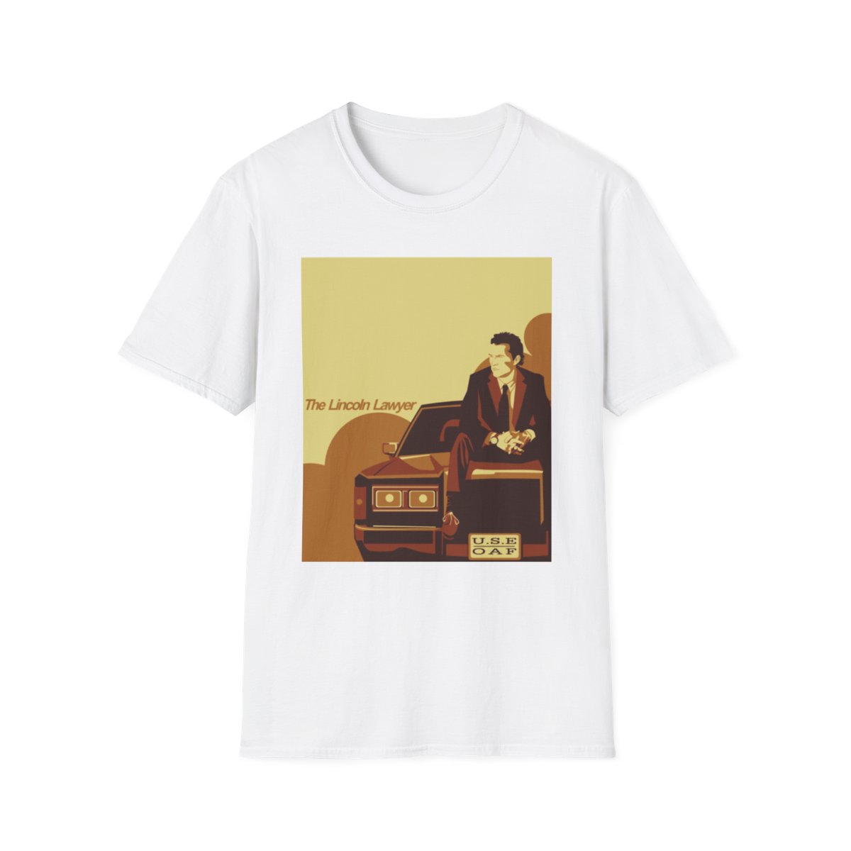 The Lincoln Lawyer T-Shirt | Retro Lawyer Silhouette Tee | Lincoln Lawyer - The Lincoln Lawyer official T-Shirts merch