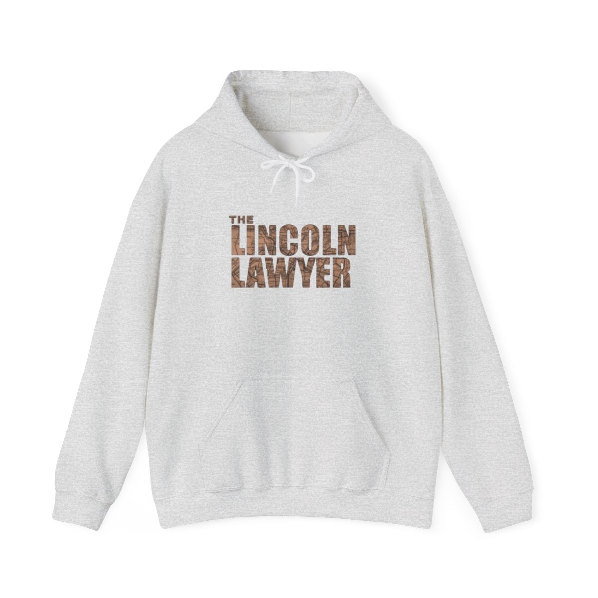 The Lincoln Lawyer Hoodie | Retro Text Legal Theme | Lincoln Lawyer - alternate angle 2, merchandise
